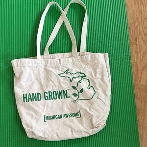 Michigan Awesome Canvas Tote Bag